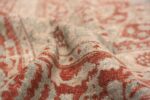 Pile Of Light Blue Shabby Chic Antique Persian Tabriz Rug 70445 by Nazmiyal NYC
