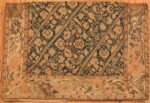 Right Side Of Antique Safavid Textile 46133 Color Detail by Nazmiyal NYC