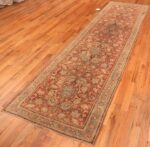 Side View Of Antique Persian Tabriz Runner Rug 70287 by Nazmiyal NYC