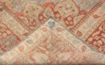 Weave Of Light Blue Shabby Chic Antique Persian Tabriz Rug 70445 by Nazmiyal NYC
