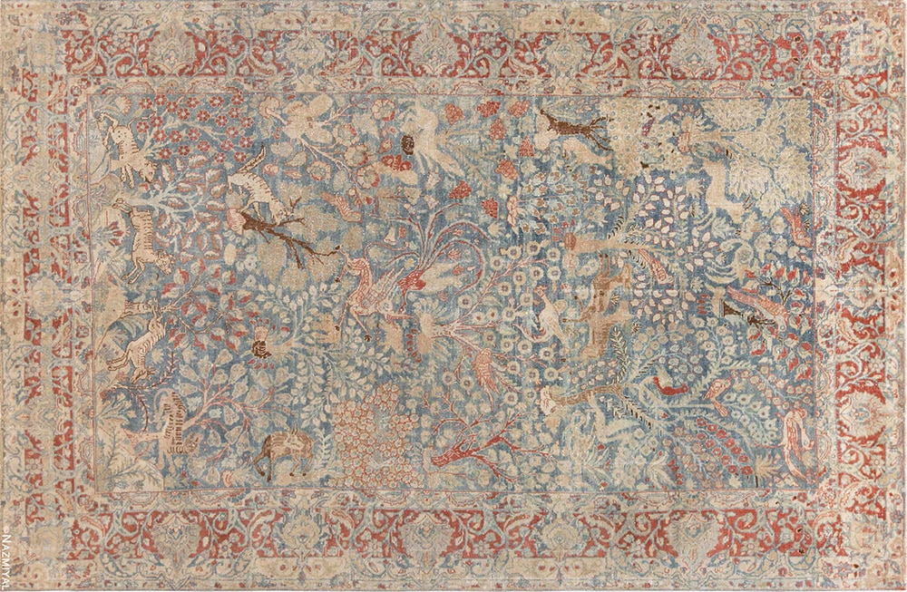 Antique Persian Tabriz Rug #72146 Antique Persian Tabriz Rug #72146 by Nazmiyal Antique Rugs