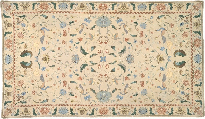 Arraiolos Rug Example Nazmiyal