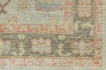 Border Of Modern Oushak 60480 by Nazmiyal NYC