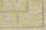 Border Of Modern Oushak 60479 by Nazmiyal NYC