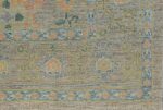 Border Of Modern Oushak 60476 by Nazmiyal NYC