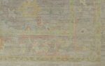 Border Of Modern Oushak 60468 by Nazmiyal NYC