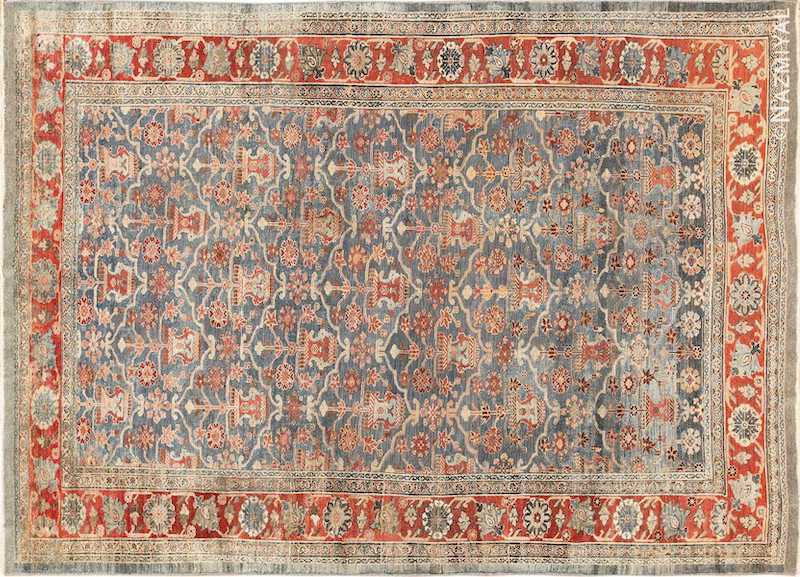 Antique Persian Bibikabad Rug Antique Persian Bibikabad Rug Nazmiyal