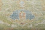 Close Up Of Modern Oushak 60466 by Nazmiyal NYC