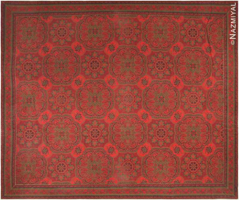 Antique Arts and Crafts English Wilton Carpet Antique Arts and Crafts English Wilton Carpet Nazmiyal