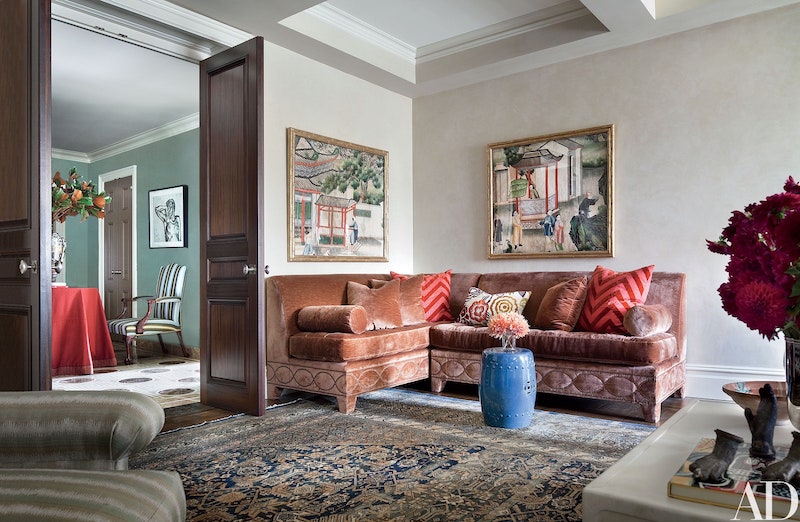 George Stephanopoulos Bibikabad Carpet George Stephanopoulos Bibikabad Carpet Nazmiyal