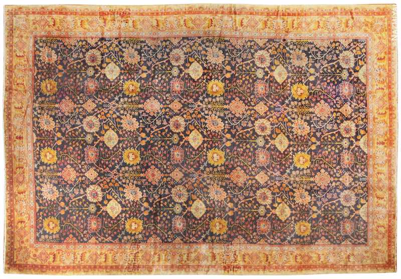 Antique Irish Arts and Crafts Rug Nazmiyal