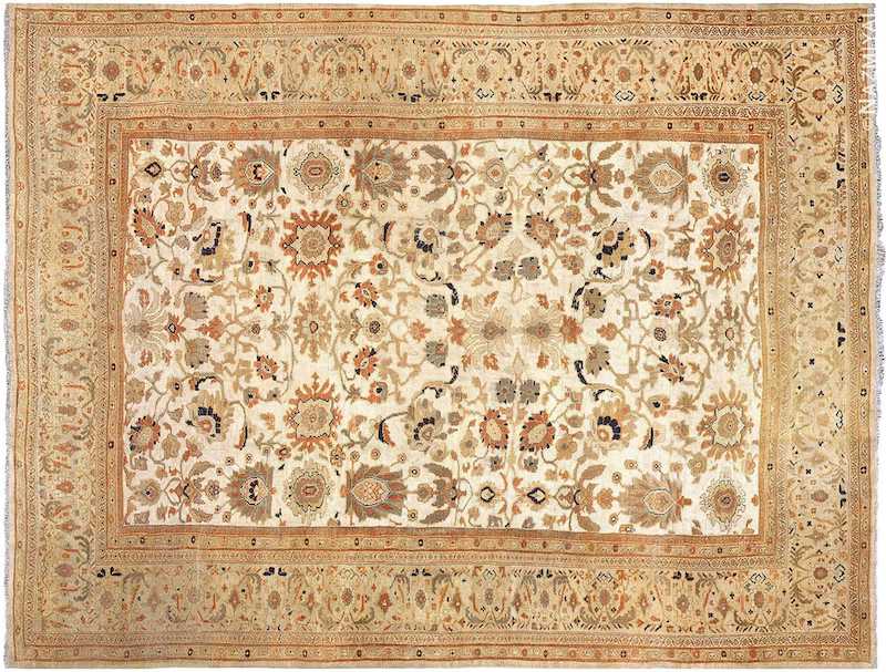 Antique Ziegler Sultanabad Rug From Sigmund Freud Antique Ziegler Sultanabad Rug From Sigmund Freud Nazmiyal