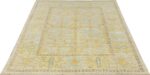 Pattern Of Modern Oushak 60479 by Nazmiyal NYC