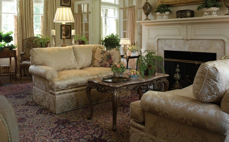 Damask Upholstery Plantation Design Damask Upholstery Plantation Design Nazmiyal