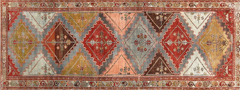 Tribal Persian Malayer Runner Rug #72155 Tribal Persian Malayer Runner Rug #72155 by Nazmiyal Antique Rugs
