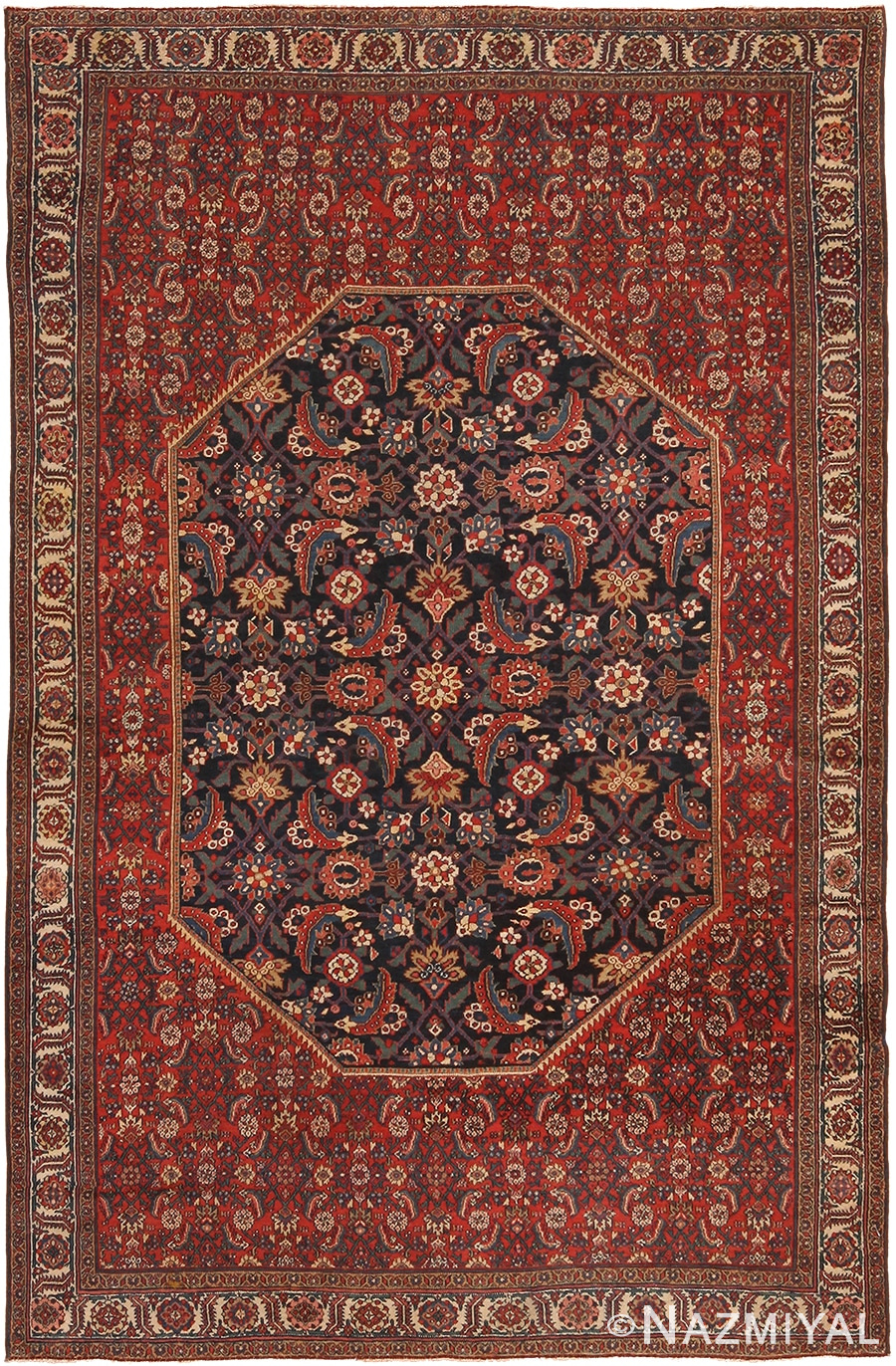 Antique Persian Mishan Malayer Rug 70338 by Nazmiyal NYC