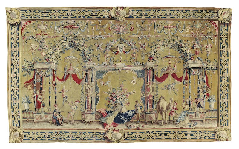 Beauvais Grotesques Tapestries Nazmiyal