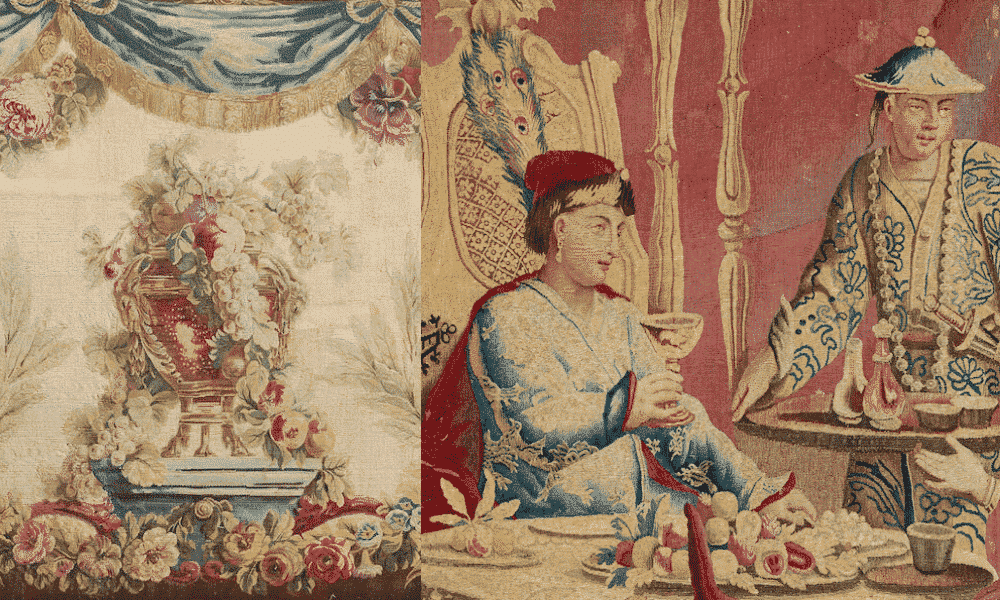French Beauvais Tapestries by Nazmiyal Antique Rugs