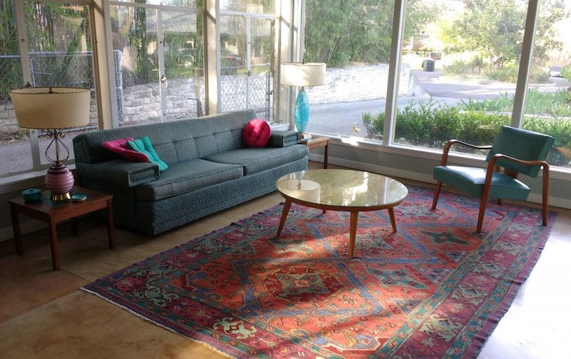 Antique Rugs and Modern Furniture Nazmiyal