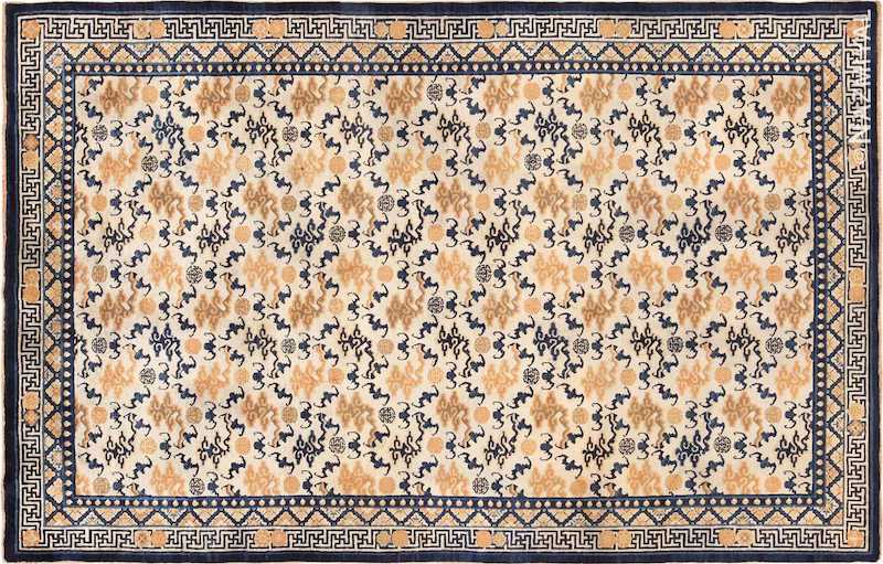 Antique Chinese Ningxia Rug Antique Chinese Ningxia Rug Nazmiyal