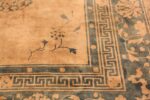 Flower On Antique Chinese Rug 70192 by Nazmiyal NYC