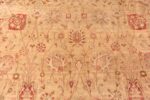 Flowers On Antique Persian Kerman Rug 70375 by Nazmiyal NYC