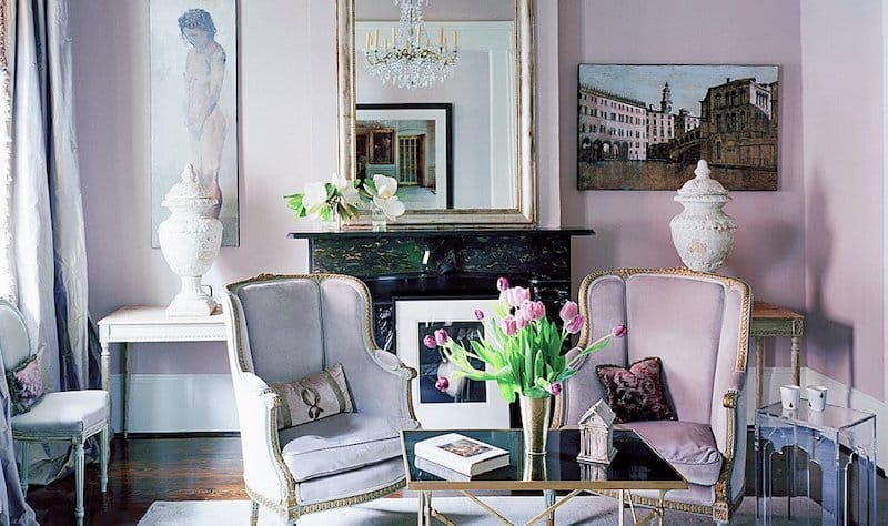 Lavender Interior Design Maximalist Nazmiyal