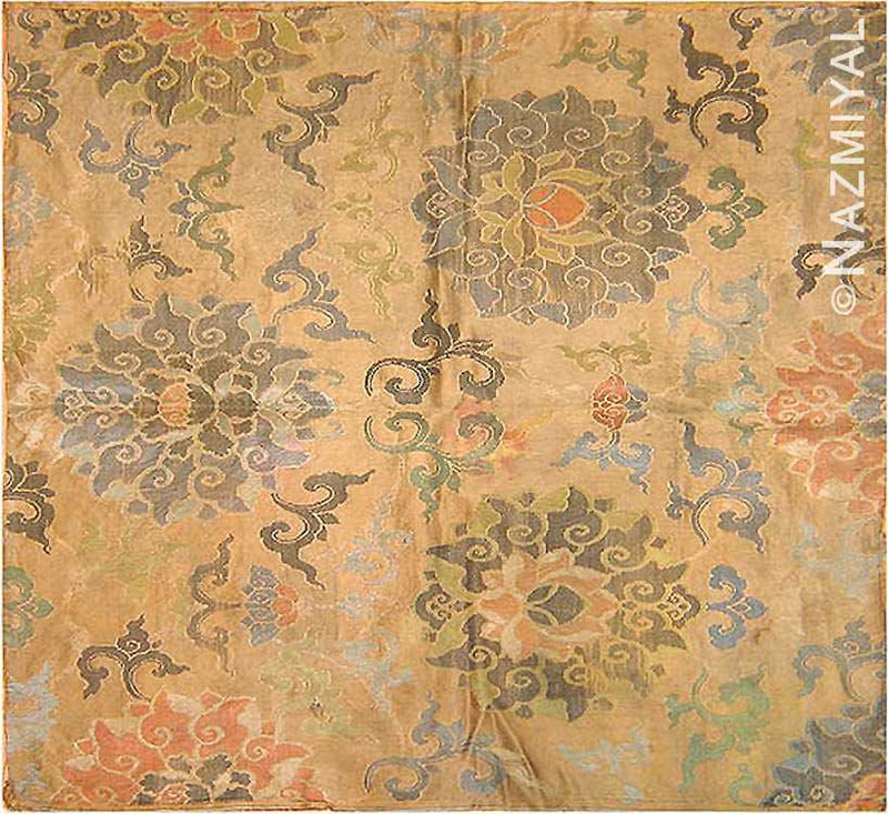 Antique Chinese Oriental Carpet by Nazmiyal NYC