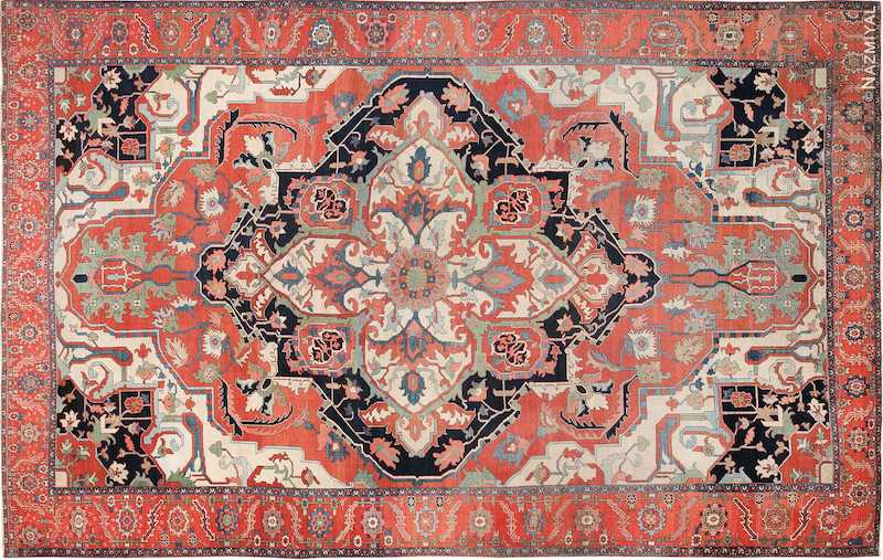 Antique Persian Serapi Nazmiyal Auctions Antique Persian Serapi Nazmiyal Auctions