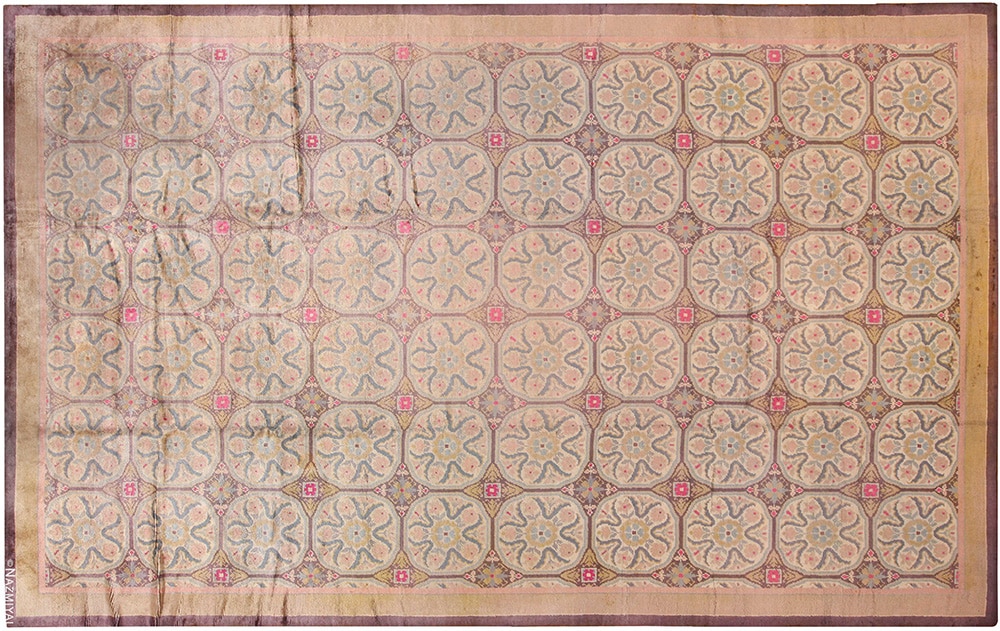 Antique Spanish Rug #70408 by Nazmiyal Antique Rugs