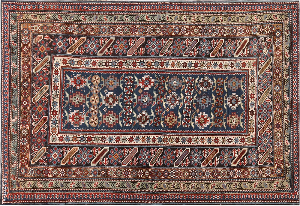 Antique Tribal Caucasian Chi Ci Rug Antique Tribal Caucasian Chi Ci Rug #72113 by Nazmiyal Antique Rugs