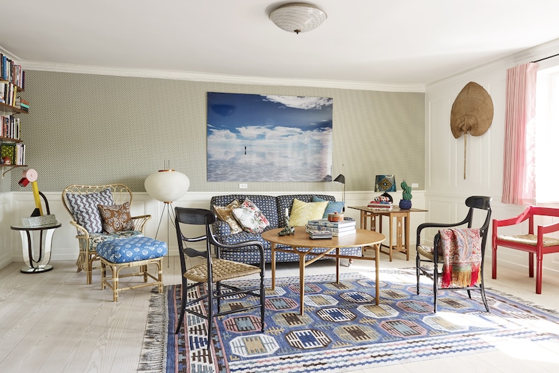 Blue Rugs Interior Design Nazmiyal
