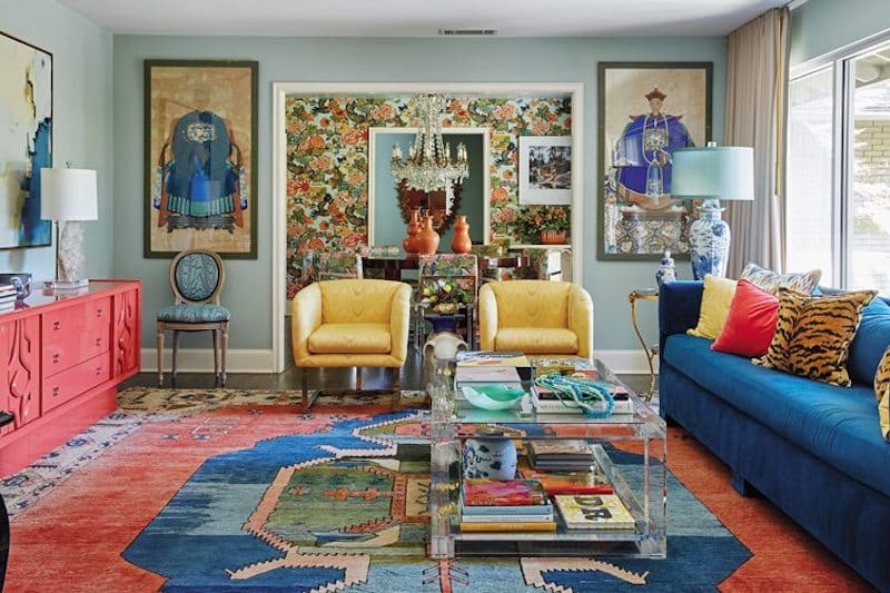 Maximalist Interior Design Tribal and Floral Maximalist Interior Design Tribal and Floral Nazmiyal