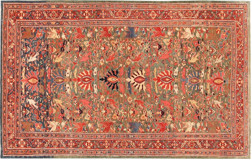 Antique Farahan Sarouk Nazmiyal Auctions Antique Farahan Sarouk Nazmiyal Auctions