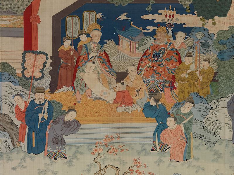 Qing Dynasty Pictorial Kesi Qing Dynasty Pictorial Kesi Nazmiyal