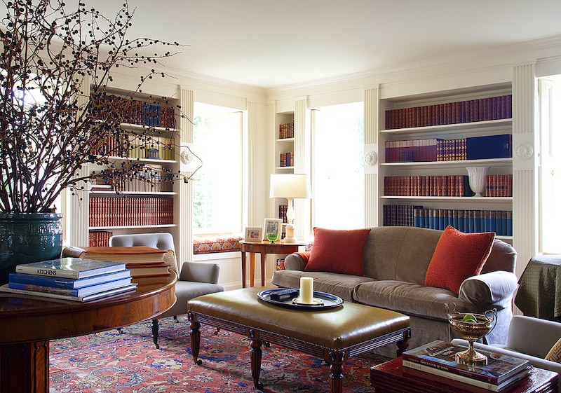 Interior Design with Red Rug Nazmiyal