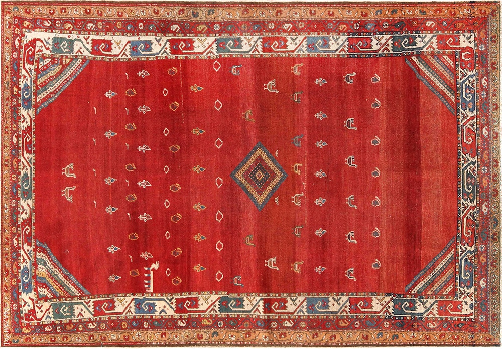 Rustic Antique North West Persian Rug Rustic Antique North West Persian Rug #72073 by Nazmiyal Antique Rugs