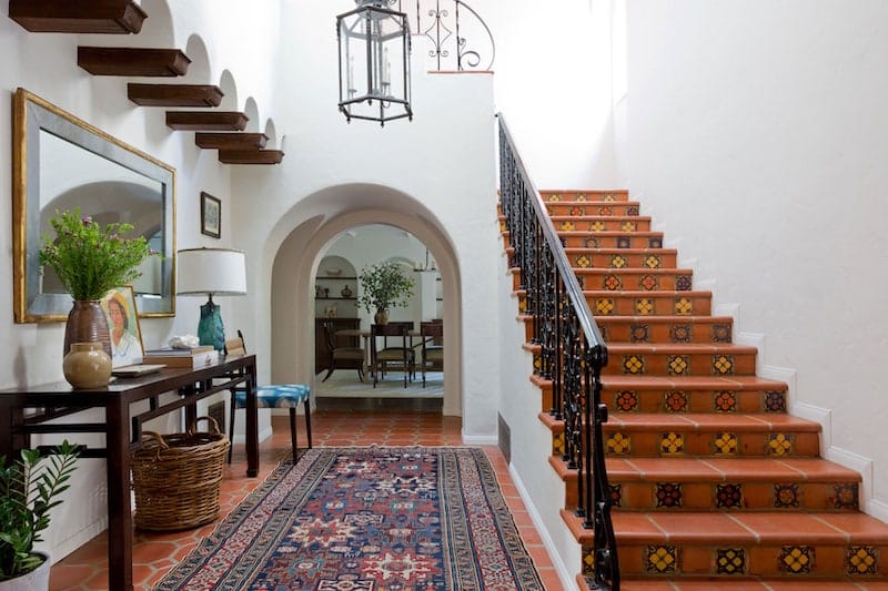 Spanish Colonial Interior Design Textiles Nazmiyal