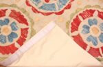 Back Of Antique Ottoman Embroidery Rug 8053 by Nazmiyal NYC