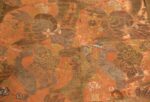 Close Up Antique Indian Textile 41497 by Nazmiyal NYC