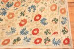 Corner Of Antique 18th Century Ottoman Embroidery 41490 by Nazmiyal NYC