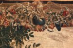Eagle Antique Flemish Tapestry 45666 by Nazmiyal NYC