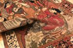 Pile Of Antique Biblical Scene Persian Kerman Rug 42326 by Nazmiyal NYC