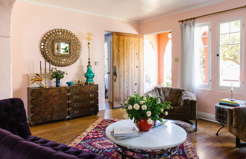 Purple Vintage Rugs Interior Design Nazmiyal