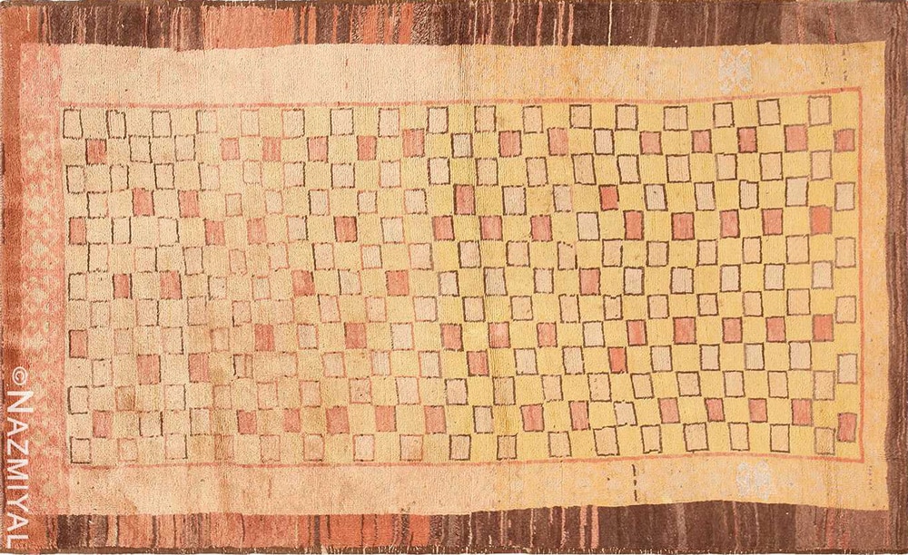 Vintage Turkish Oushak Rug #46815 Vintage Turkish Oushak Rug #46815 by Nazmiyal Antique Rugs