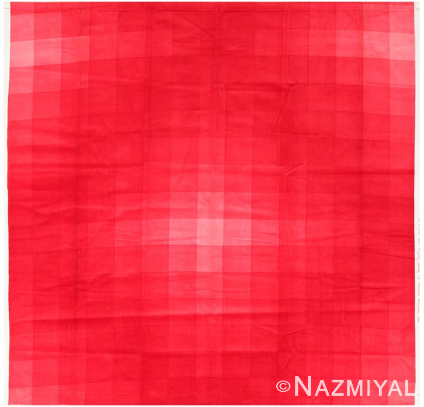 Vintage Scandinavian Verner Panton "Checkers II" Textile 47709 by Nazmiyal NYC