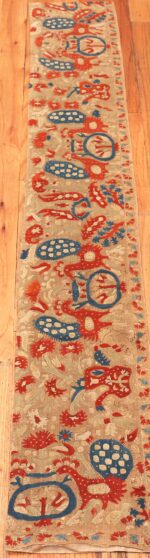 Whole View Of Antique Ottoman Embroidery 45475 by Nazniyal NYC