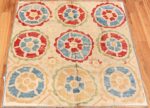 Whole View Of Antique Ottoman Embroidery Rug 8053 by Nazmiyal NYC