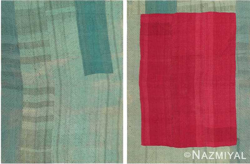Antique Persian Mazandaran Kilim Blanket Antique Persian Mazandaran Kilim Blanket Nazmiyal