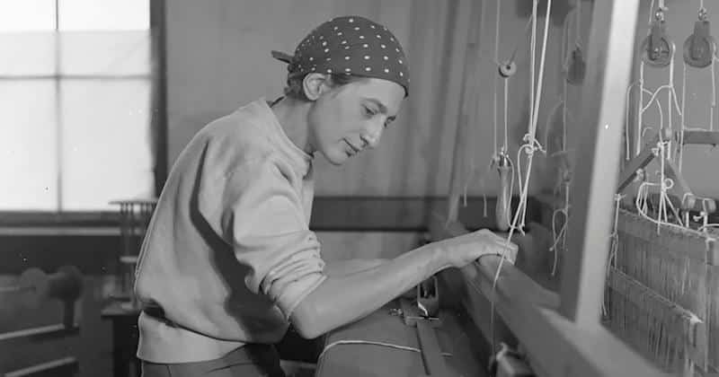 Anni Albers Weaving at Bauhaus Anni Albers Weaving at Bauhaus Nazmiyal